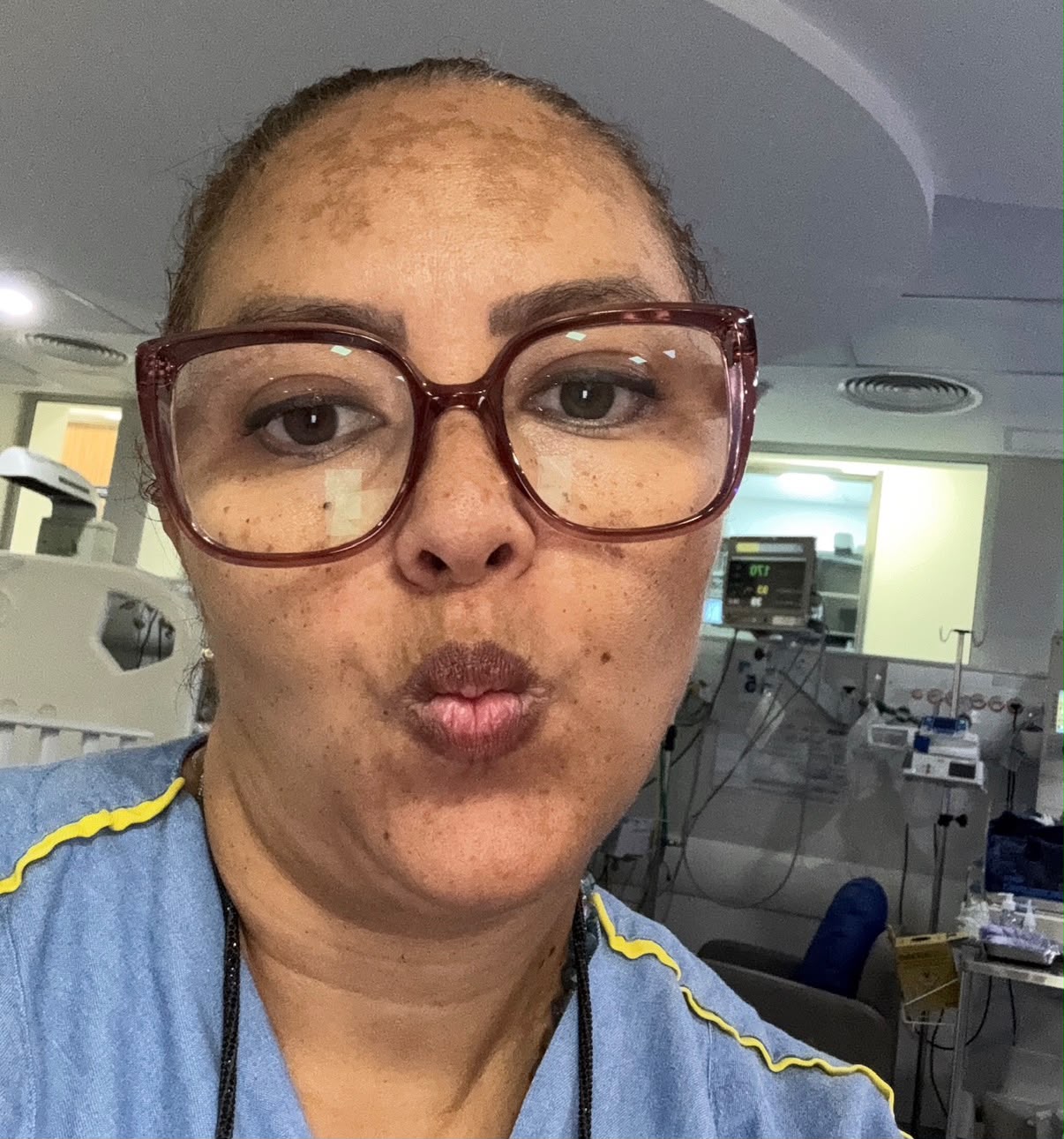 Pele antes do tratamento facial